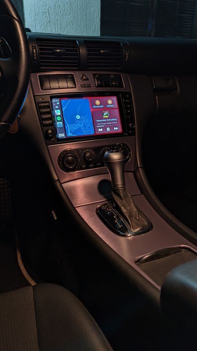 Navigatie Android Carplay wireles Mercedes C class w203
