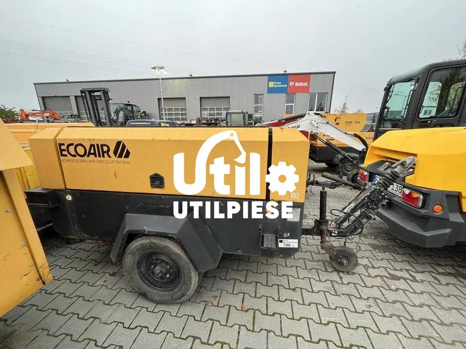 compresor eco air f71 7 bar 7.08 m3 verificat + piese compresoare