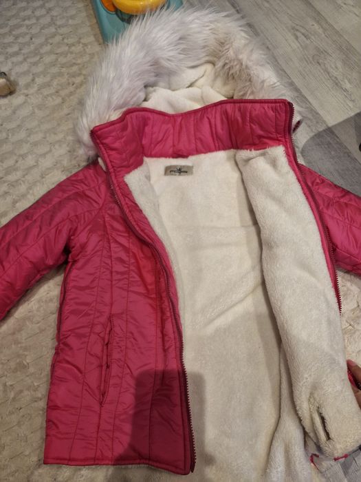 Geaca roz Foggy  superba