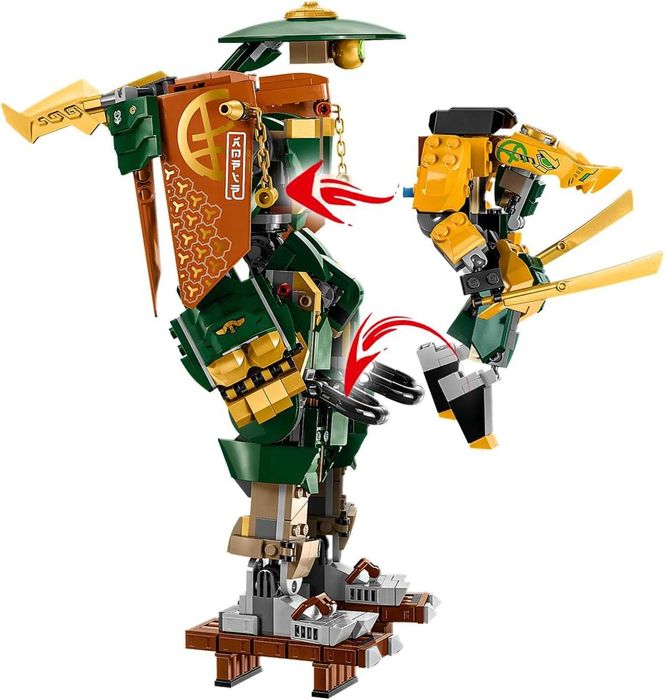 NOU TIP brand L Ninjago Robotii Echipa Lloyd si Arin 71794