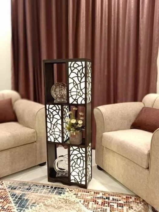 Полка светильник, декоративная на заказ. МДФ, ночник