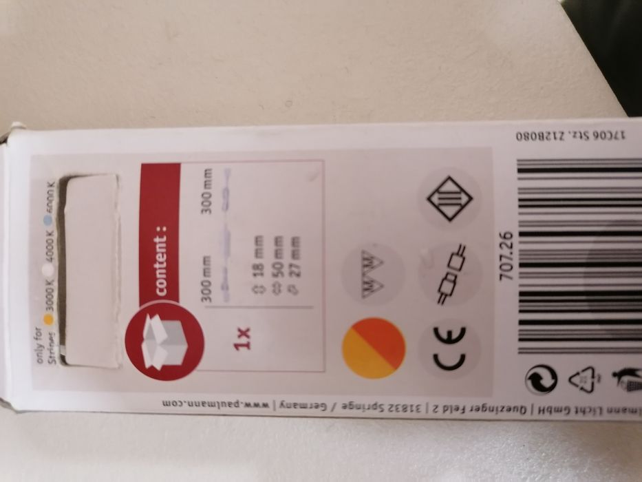 Senzor miscare banda led