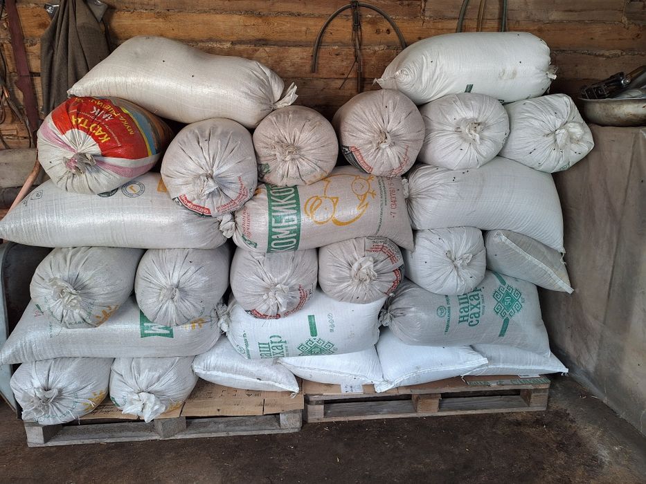 Зерно отходы продам