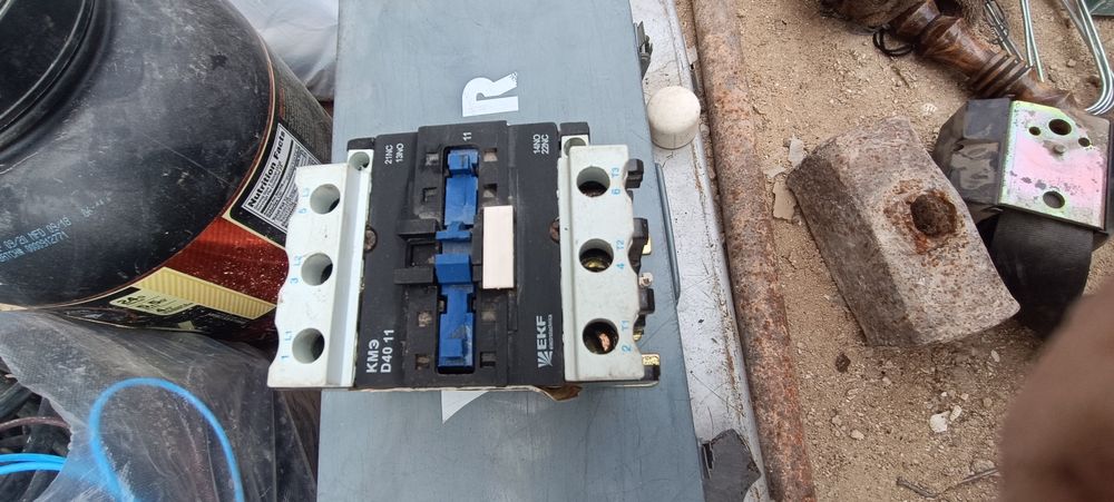 Контактор пускатель новый қолданылмаған