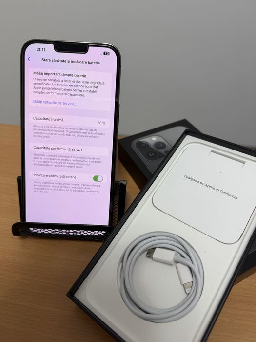 iPhone 13 Pro Max, full box, ca nou