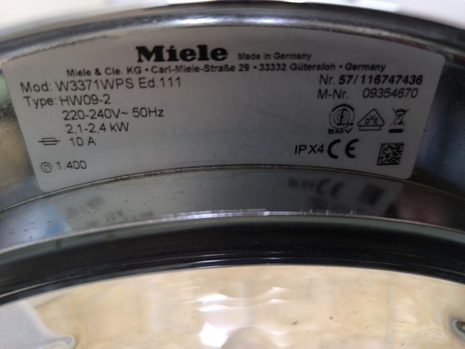 Пералня Miele W 3371 WPS - Edition 111 - 7кг. 1400 об.
