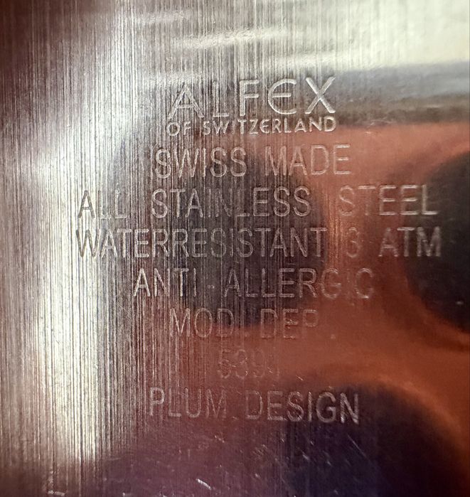 Alfex Swiss часовник