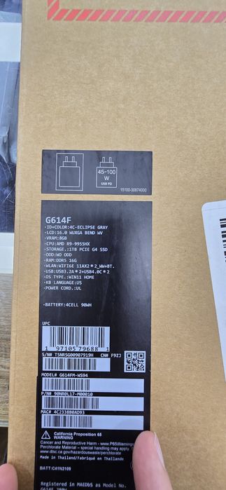 ASUS ROG Strix G16 (G614FM-WS94)