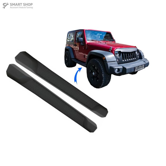 Praguri trepte laterale Jeep Wrangler JL (2018-Up) 2 Usi