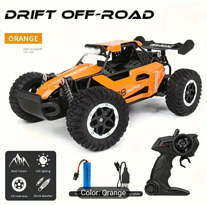 Дрифт количка офроуд джип drift offroad с дистанционно управление RC