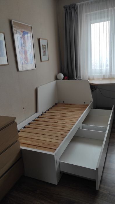 Легло разтегателно, тип Кушетка Икеа с матрак