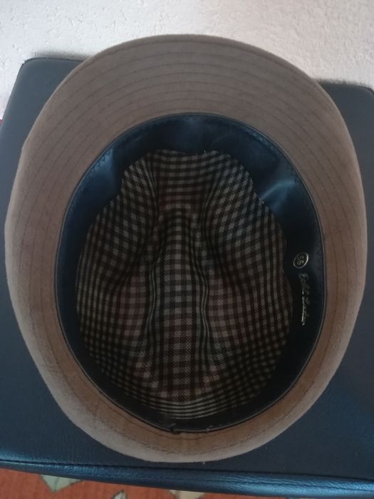 Pălărie piele întoarsă bărbați