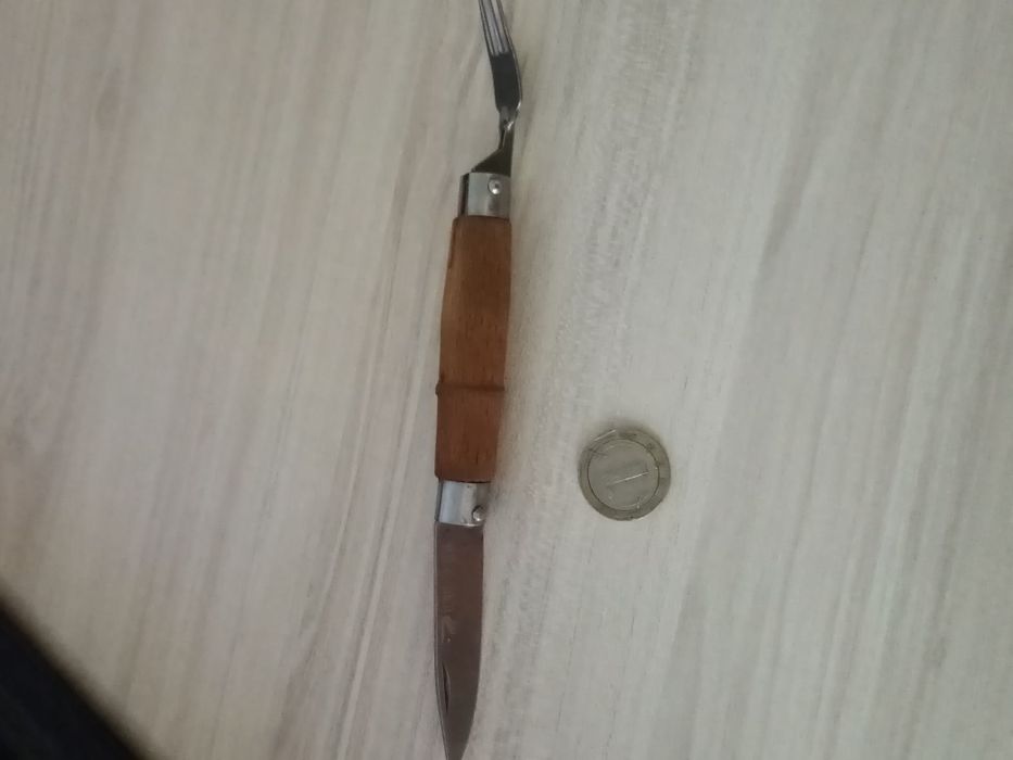 Джобно ножче с виличка