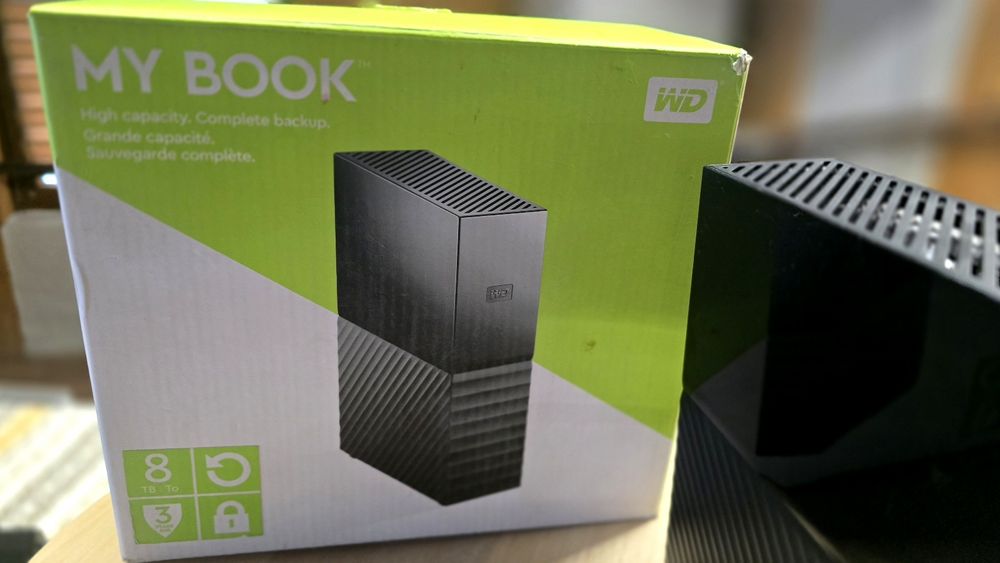 Външен диск WD 8 tb  Му Bоок