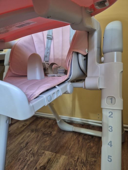 Детско Столче за хранене Cangaroo - I Eat, розово