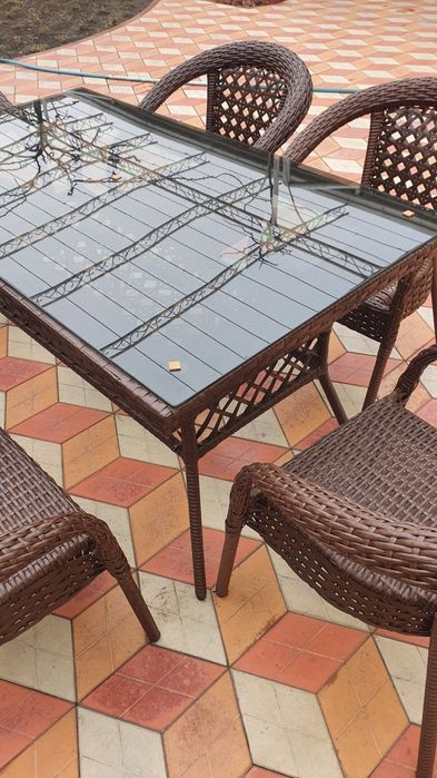 Stol stul mebel ratan