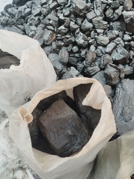 Шубаркольский уголь в  мешке