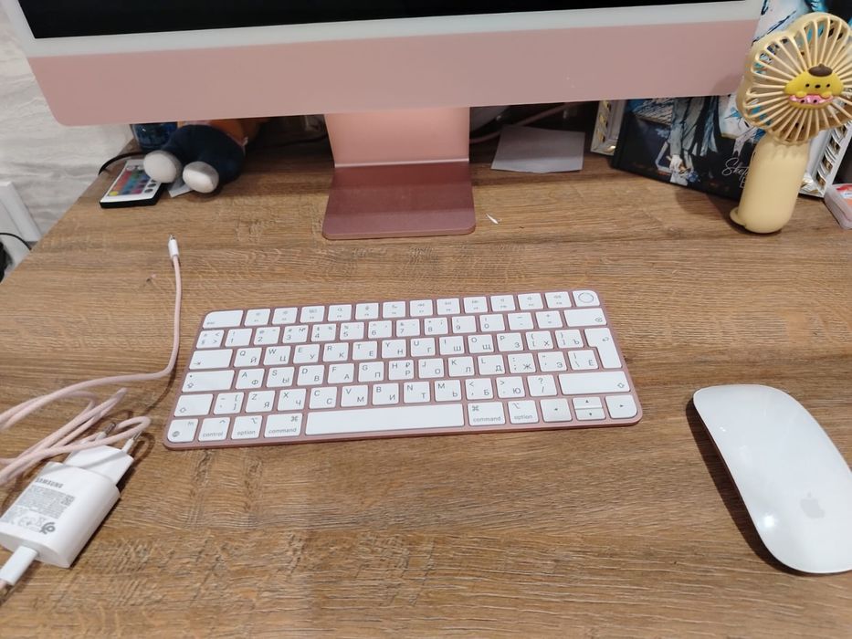 iMac 24, M1 2021 розовый