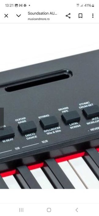 Pian digital Hemilton DK-180A cu bancheta cu sertari pentru partituri