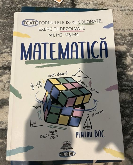 Carte bac mate,stare noua