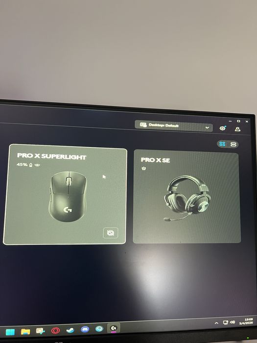 Casti logitech g pro x