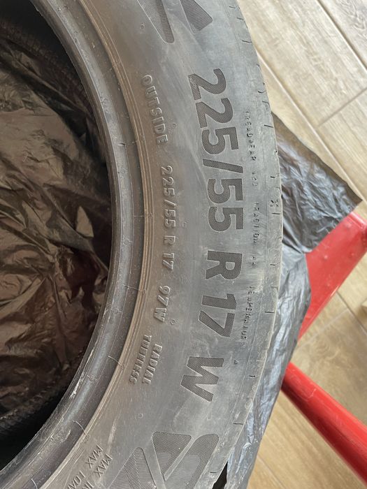 4бр. гуми 225 55 17 Continental EcoContact 6