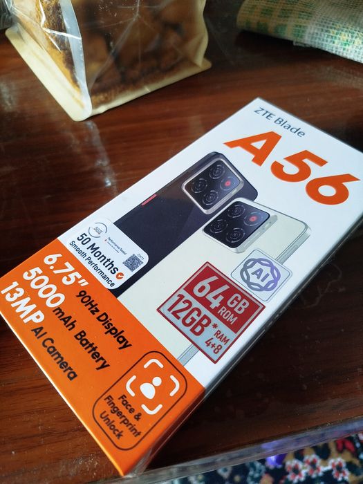 Zte a 56 yangi ocilmagan !