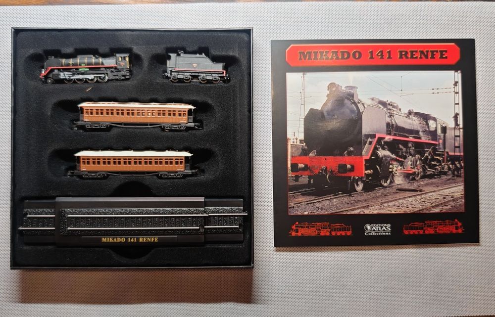 Trenulețe miniaturale – Minitrains 1/220, ediție Atlas Collections