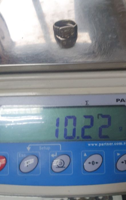 Inel bărbătesc heraldic din argint – 10,22 g