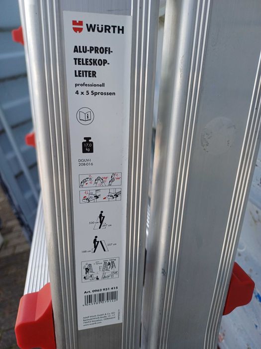 Стълба Würth 4x5
