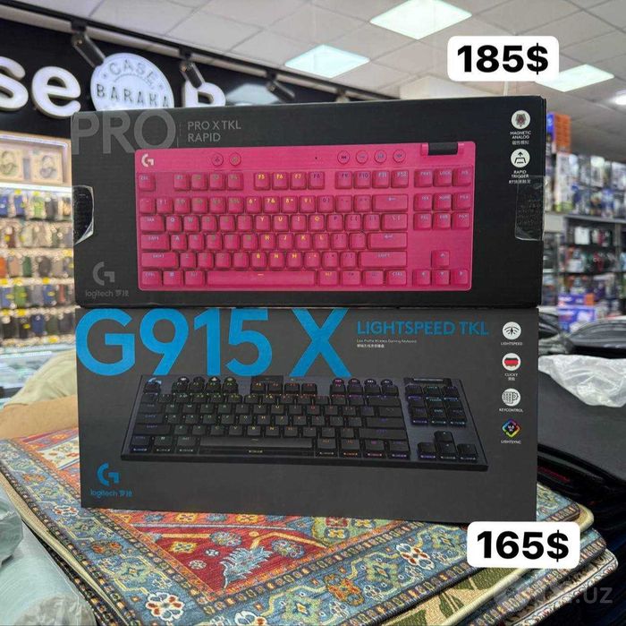 * предлагает - игровые клавиатуры Logitech