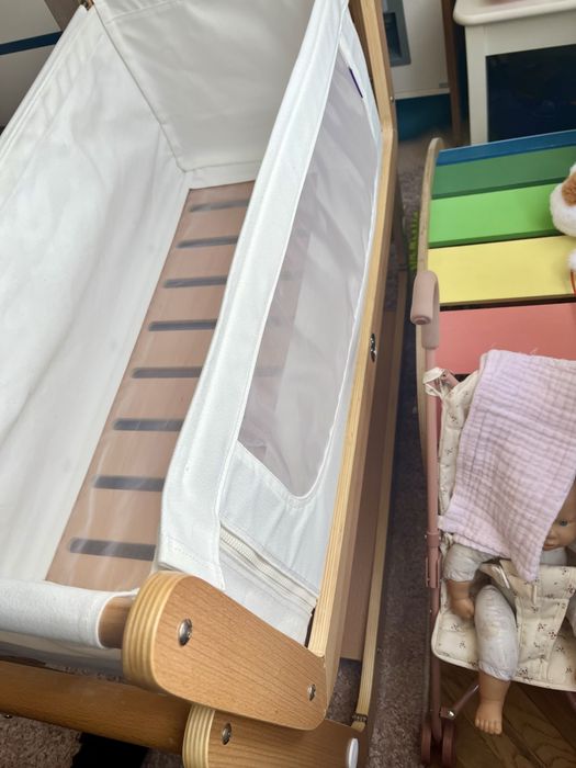 Patut atasabil / Co-sleeper SnüzPod 2 (3 in 1) + accesorii cadou