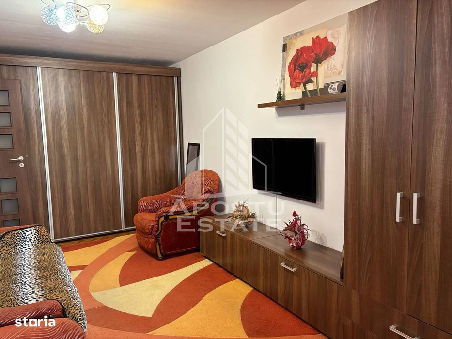 Apartament cu doua camere, centrala proprie, zona Lipovei