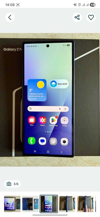 Samsung Z Fold 7 256Gb Blue Shadow GARANTIE 2 ani!