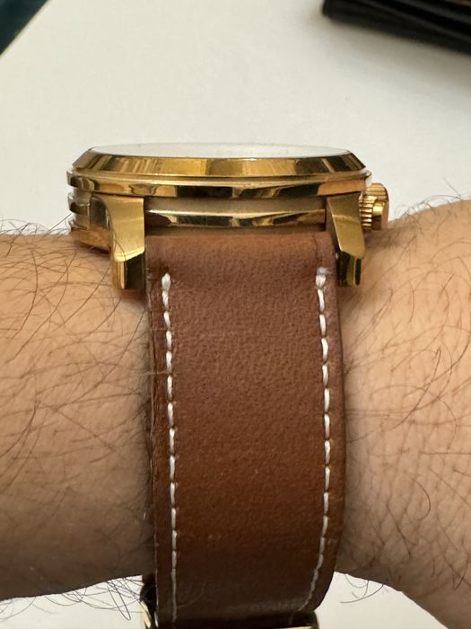 Ceas Michael Kors chronograph. Placat aur roz. Unisex