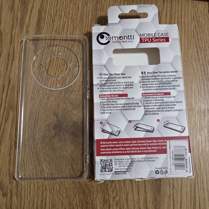 Husă silicon Lemontti  nouă pentru Honor Magic 6 Lite