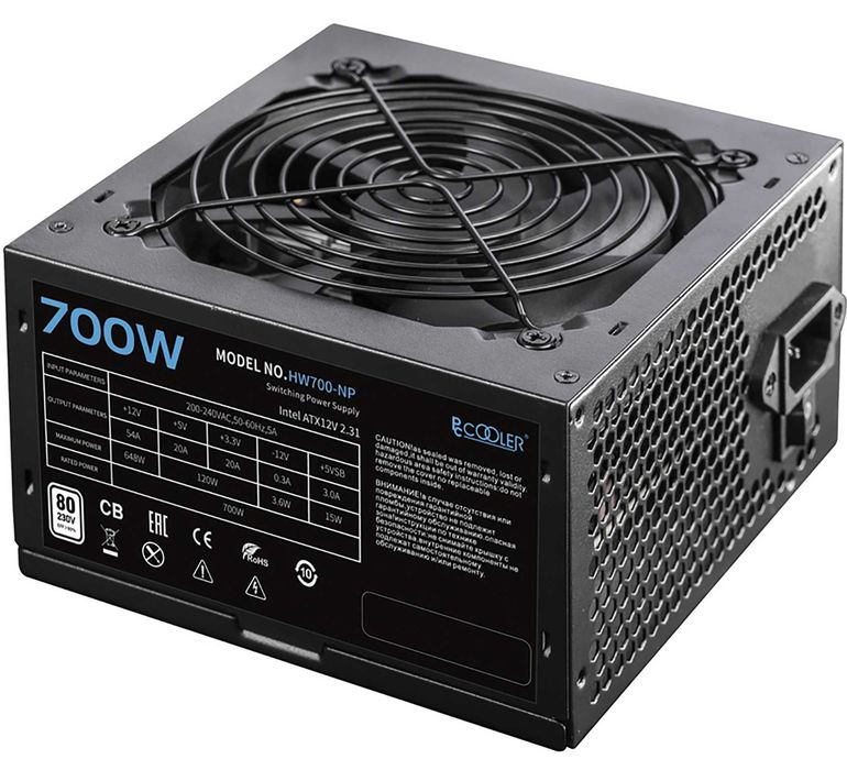 Блок питания 700 Вт PCCooler HW700-NP