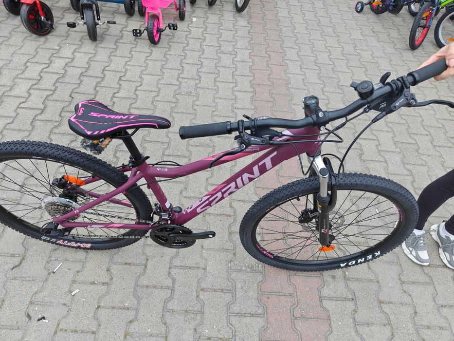 PA Алуминиев велосипед 27.5" HUNTER LADY розов