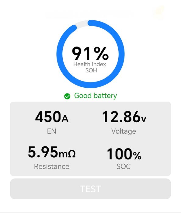 ТЕСТЕР ЗА АКУМУЛАТОР Bluetooth Konnwei BK100