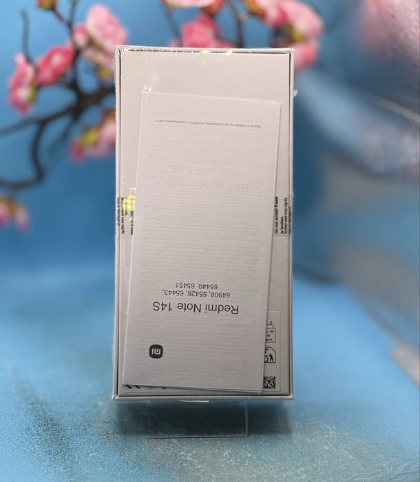 НОВ!!! Xiaomi Redmi Note 14S, 8GB, 256GB, Midnight Black +  протектор