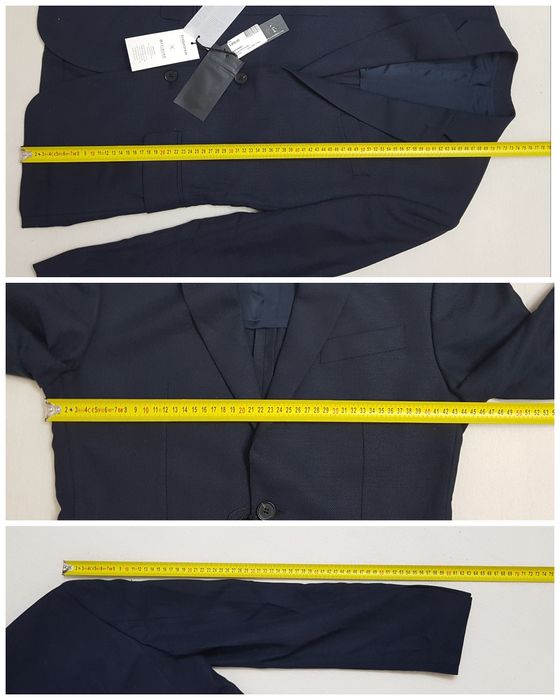 Sacou nou blazer lână J Lindeberg Hopper Soft Combat Cordura 44 46, 48