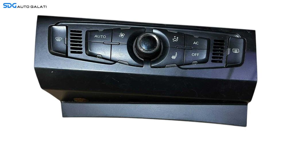 Panou Modul Unitate Comanda AC Aer Conditionat Clima Climatronic Volan Dreapta Audi A4 B8 2008 - 2015 Cod 8T2820043AE [LC0719]