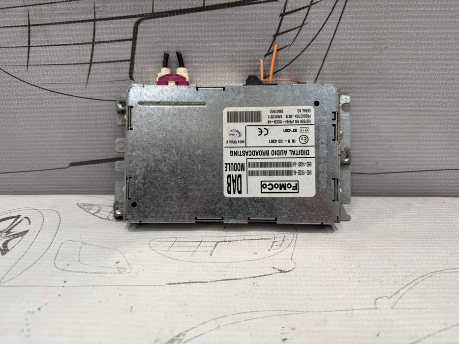 Modul DAB / Receptor radio digital (DAB Module) Jaguar XF X250 6H5219C032AG 2011 / [2007-2015] / (5C3)