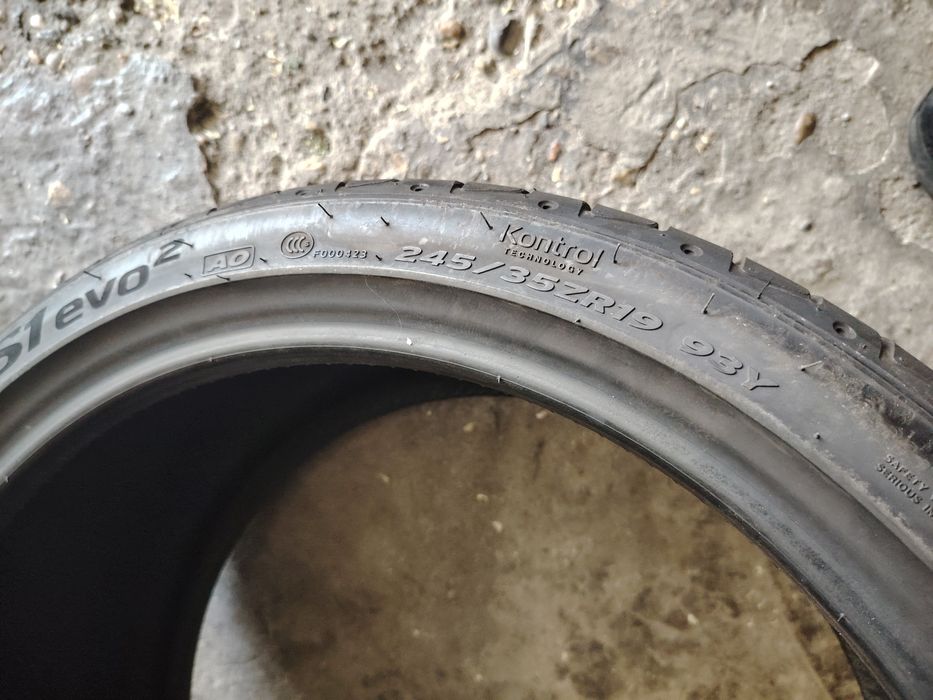 245/35 R19 Hankook Ventus S1 EVO de vară ca și noi