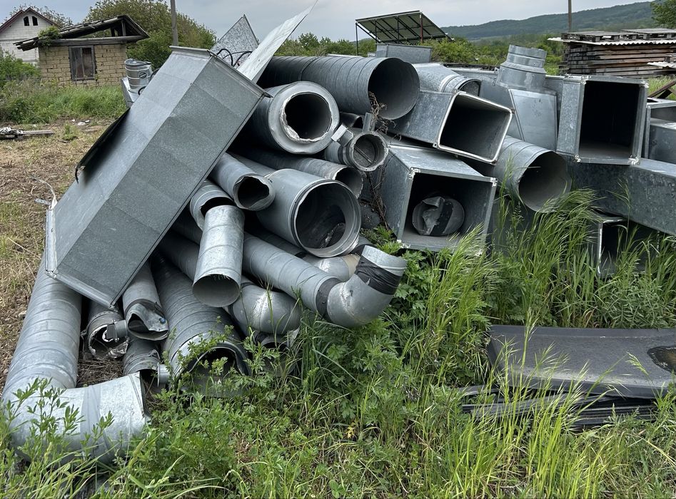 Tubulatura de ventilatie hala metalica