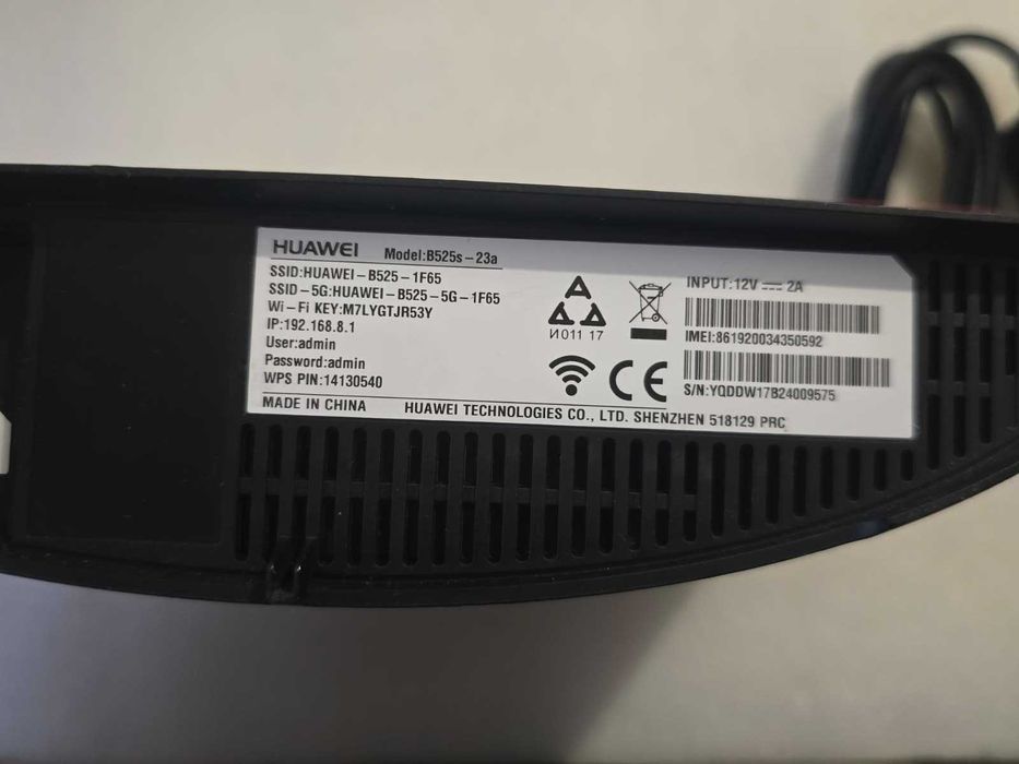 Router Wireless 4G+ Huawei B525s-23a LTE Cat6 300Mbps Dual-Band AC Gigabit Liber Retea