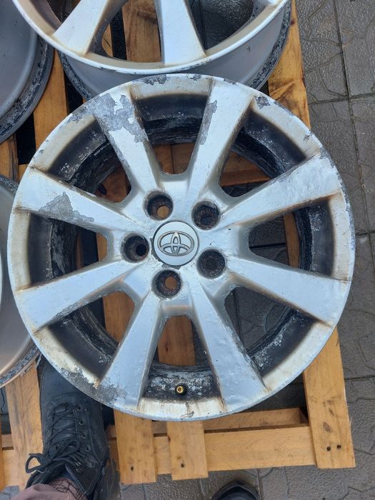 4ри бр алуминиеви джанти 17цола; 5×114,3; ет 45; 60.1мм оригинални