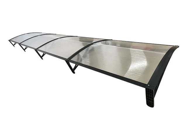 400х100 см Навес Козирка тъмна или светла рамка