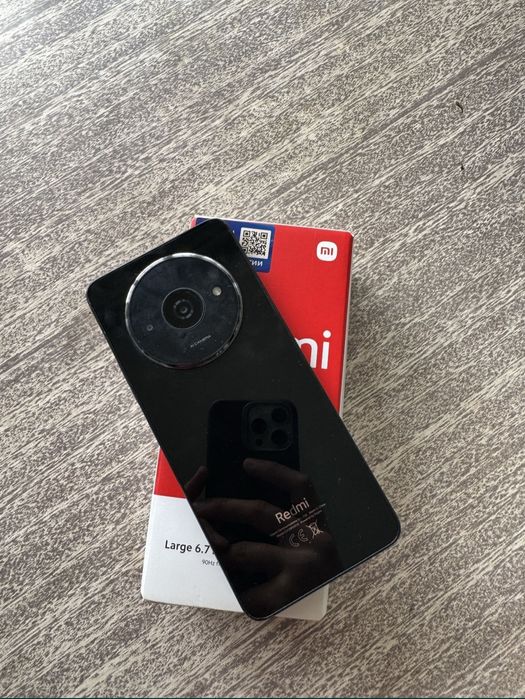 Redmi A3 sotiladi. Rangi: Midnight Black 6/128gb