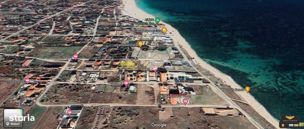 Teren intravilan | 1000mp | Vama Veche | la doar 100m de plaja